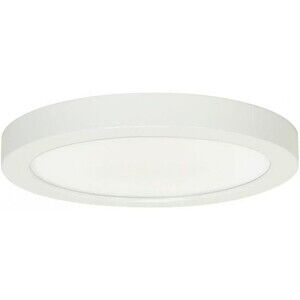 Satco S21514 Transitional LED Flush Mount in White Finish, 1.00 inches, 9 Inches